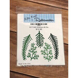 NIP 10803 KITTIE KRAFT BY RUBBERNECKER 5217-04D GREENERY #2 STEEL CRAFT DIE